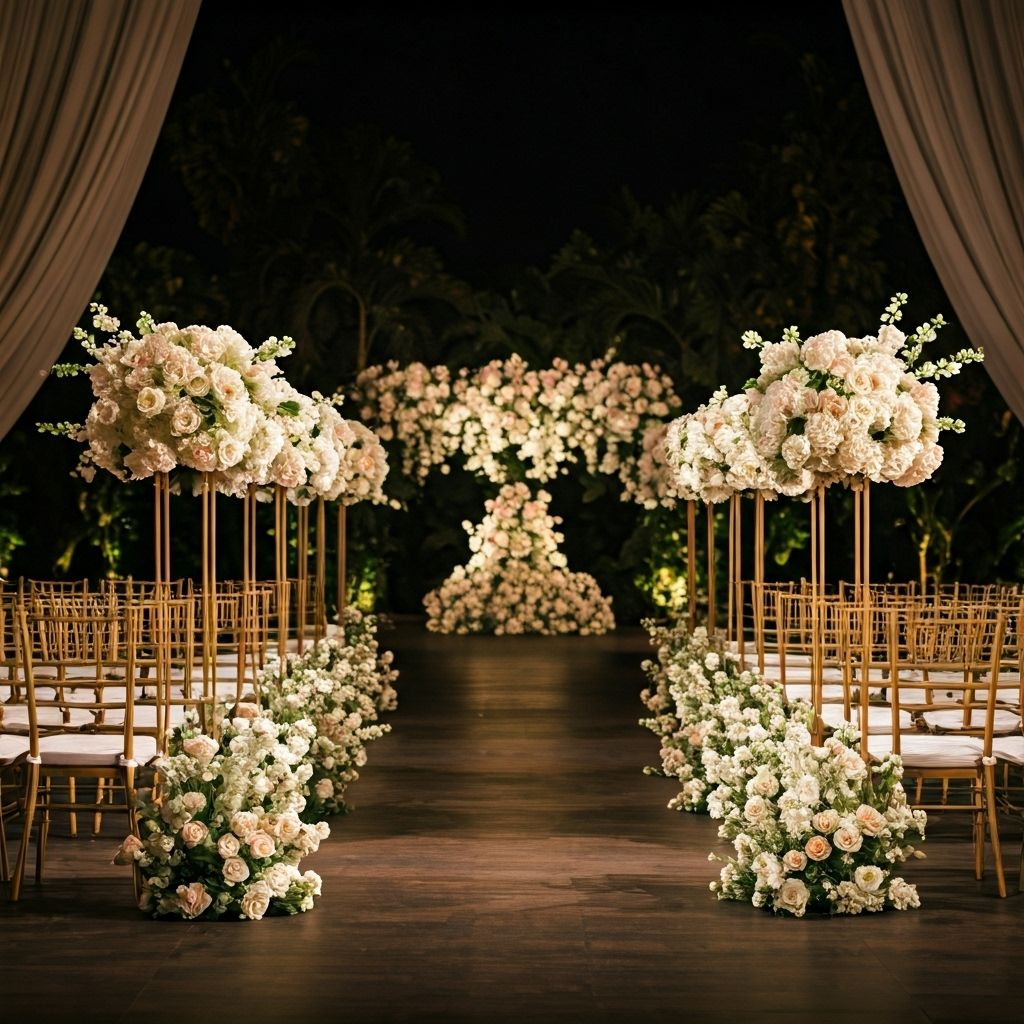 A magical ceremony setup